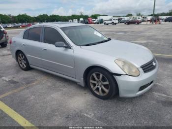  Salvage INFINITI G35