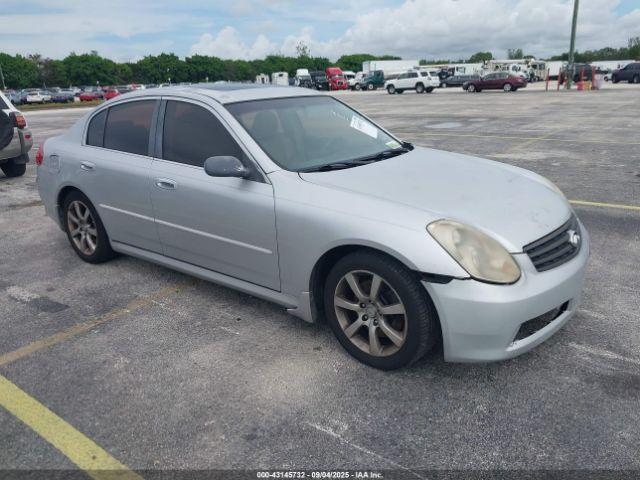  Salvage INFINITI G35