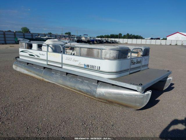  Salvage Palm Beach Pontoon