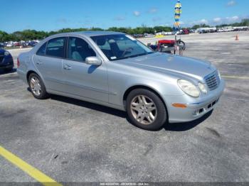  Salvage Mercedes-Benz E-Class