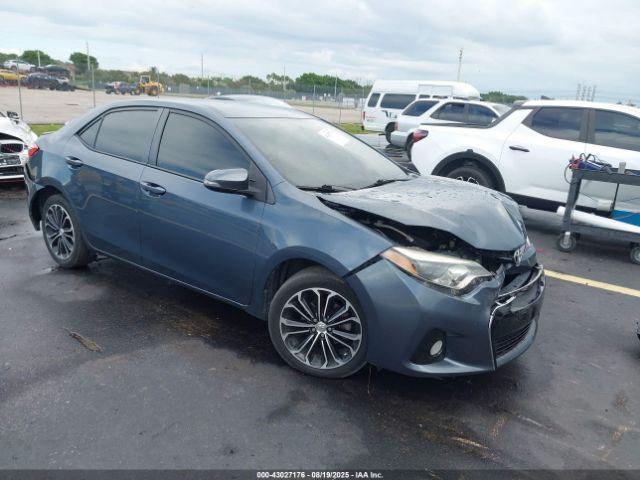  Salvage Toyota Corolla
