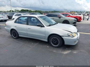  Salvage Toyota Corolla