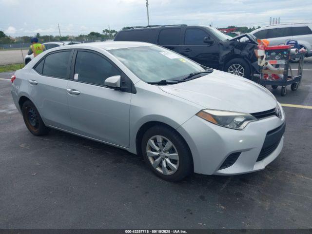  Salvage Toyota Corolla