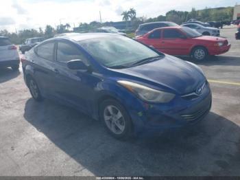  Salvage Hyundai ELANTRA