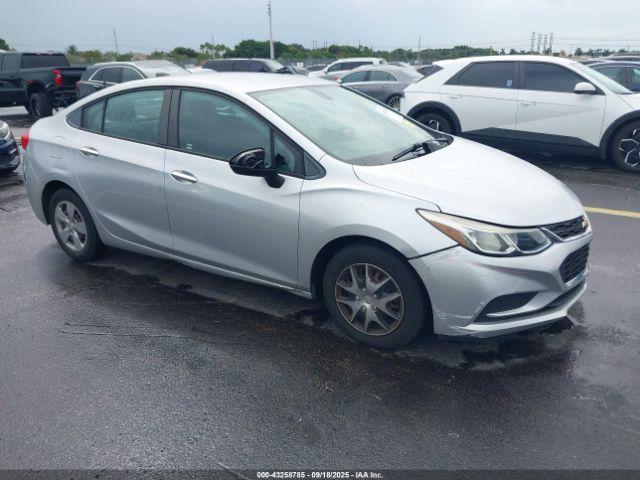  Salvage Chevrolet Cruze