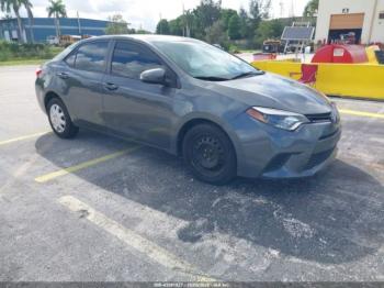  Salvage Toyota Corolla