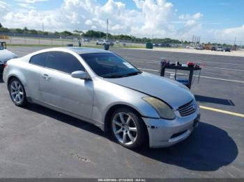  Salvage INFINITI G35