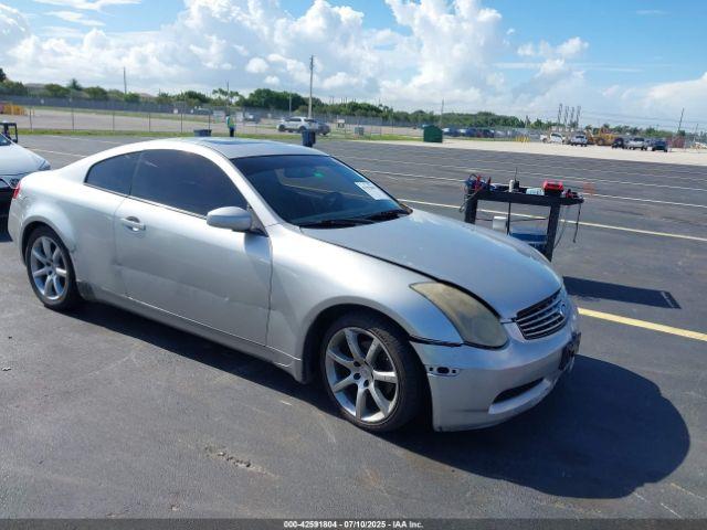  Salvage INFINITI G35