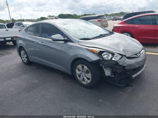  Salvage Hyundai ELANTRA