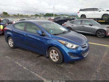  Salvage Hyundai ELANTRA