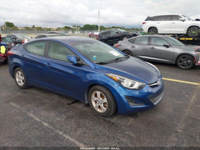  Salvage Hyundai ELANTRA