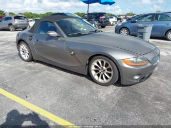  Salvage BMW Z Series
