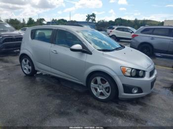  Salvage Chevrolet Sonic