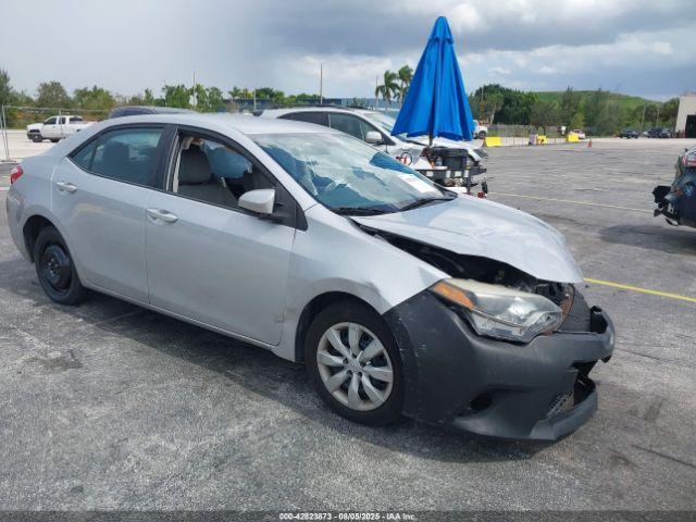  Salvage Toyota Corolla
