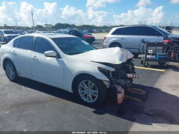  Salvage INFINITI G37x