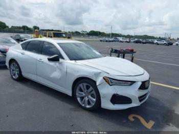  Salvage Acura TLX