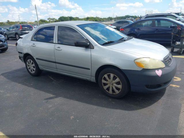  Salvage Toyota Corolla