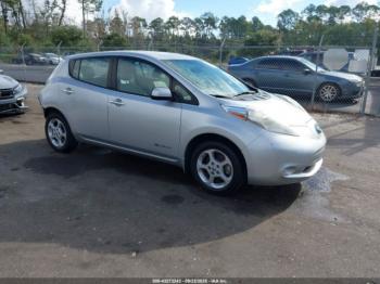  Salvage Nissan LEAF