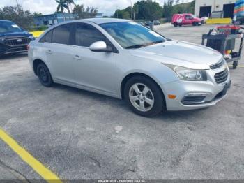  Salvage Chevrolet Cruze