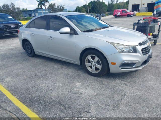  Salvage Chevrolet Cruze