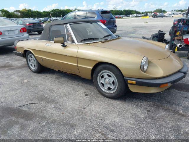  Salvage Alfa Romeo Veloce