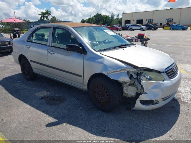  Salvage Toyota Corolla