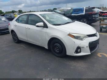  Salvage Toyota Corolla