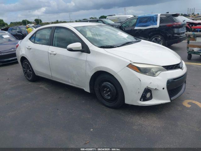  Salvage Toyota Corolla