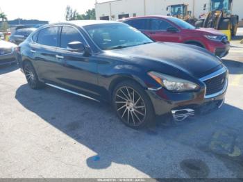  Salvage INFINITI Q70L