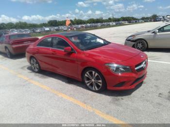  Salvage Mercedes-Benz Cla-class