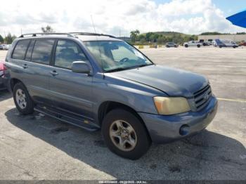  Salvage Toyota Highlander