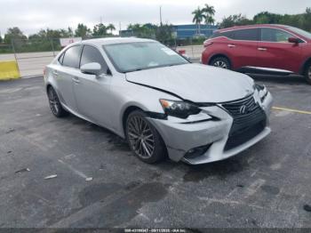  Salvage Lexus Is