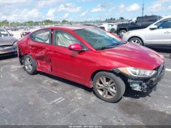 Salvage Hyundai ELANTRA