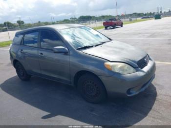  Salvage Toyota Matrix