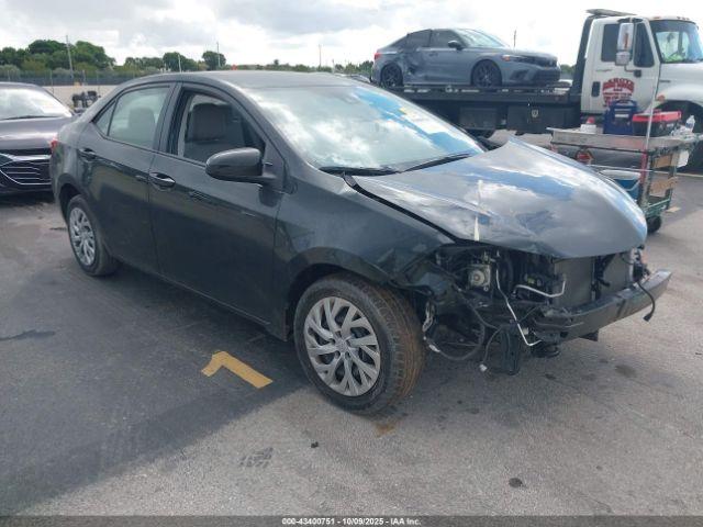  Salvage Toyota Corolla