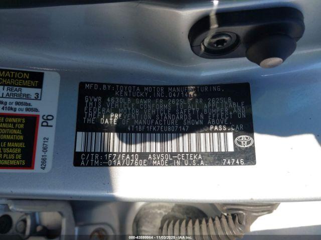 Toyota Camry L Image 4