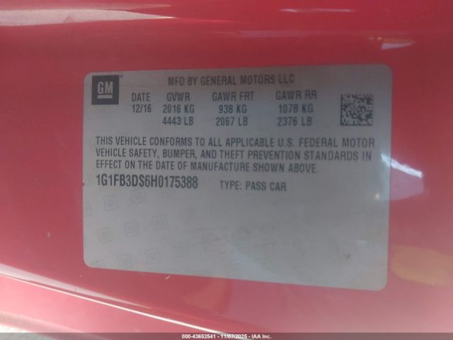 Chevrolet Camaro 1lt Image 7