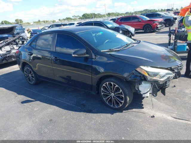  Salvage Toyota Corolla