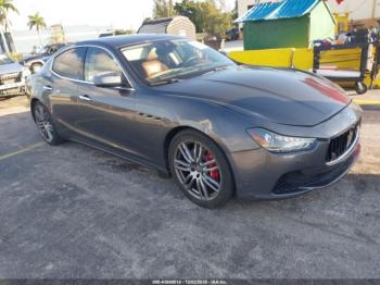  Salvage Maserati Ghibli