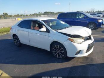  Salvage Toyota Corolla