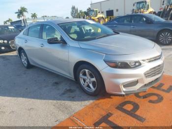  Salvage Chevrolet Malibu