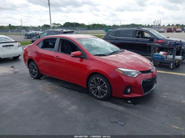  Salvage Toyota Corolla