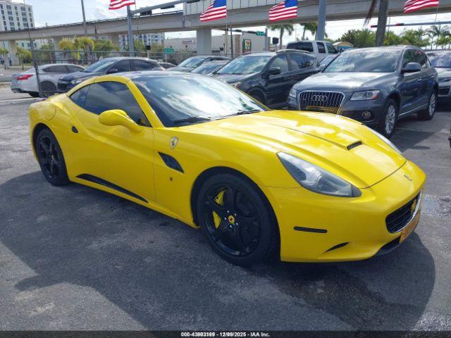  Salvage Ferrari California