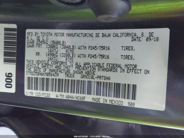 Toyota Tacoma Sr5 V6 Image 9