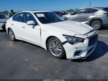  Salvage INFINITI Q50