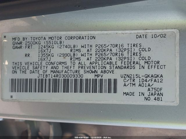 Toyota 4Runner Sr5 V8 Image 13