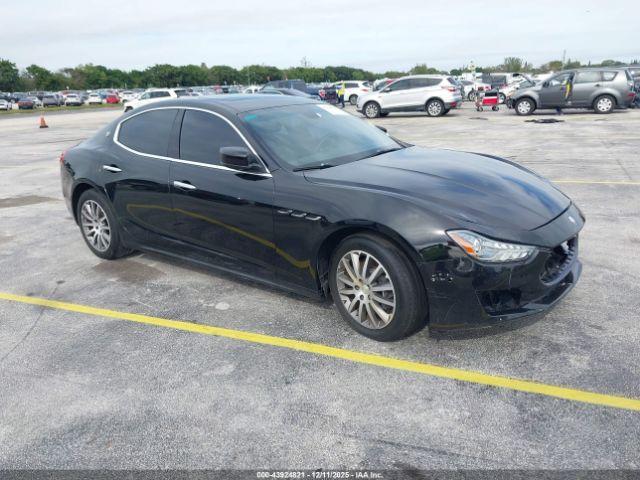  Salvage Maserati Ghibli