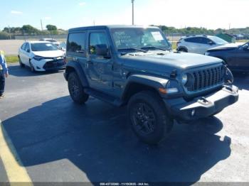  Salvage Jeep Wrangler