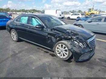  Salvage Mercedes-Benz E-Class