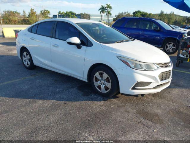  Salvage Chevrolet Cruze
